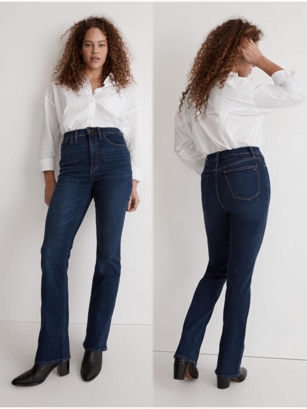 Madewell Skinny Flare Jeans in Colleton Wash